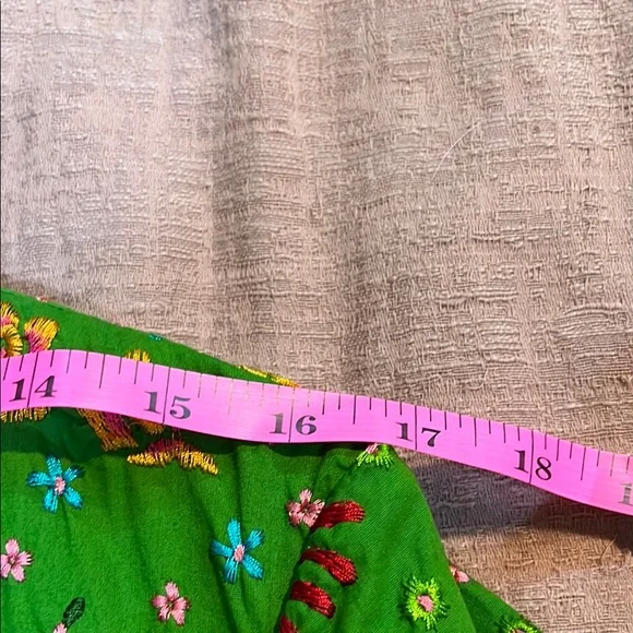 Johnny Was Floral Green Women's Coat - Picture 6 of 11